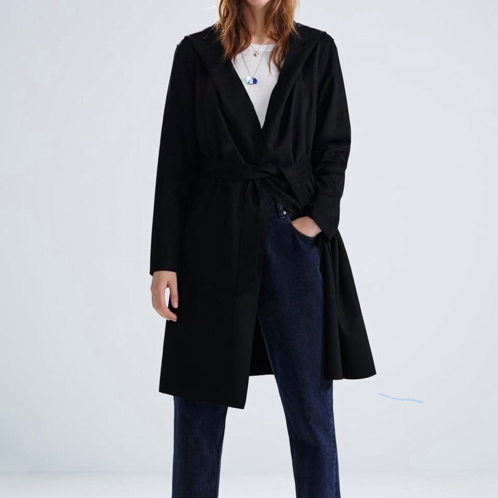 Zara Faux Suede Coat